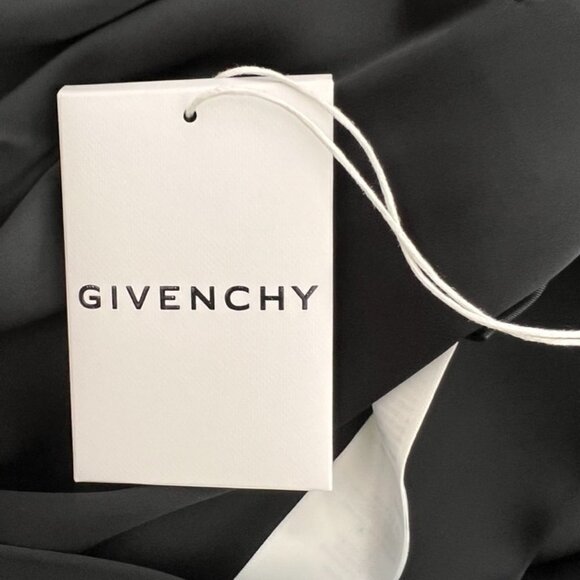 Givenchy black satin cape / top size 36 - Picture 6 of 9